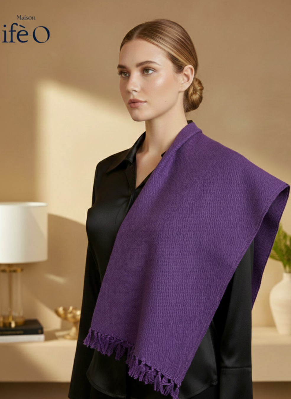 Écharpe Elégance violet