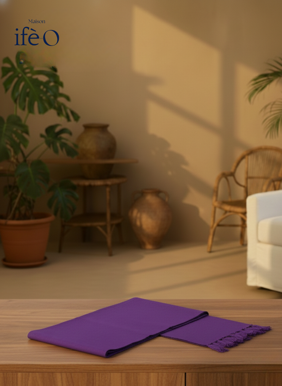 Écharpe Elégance violet