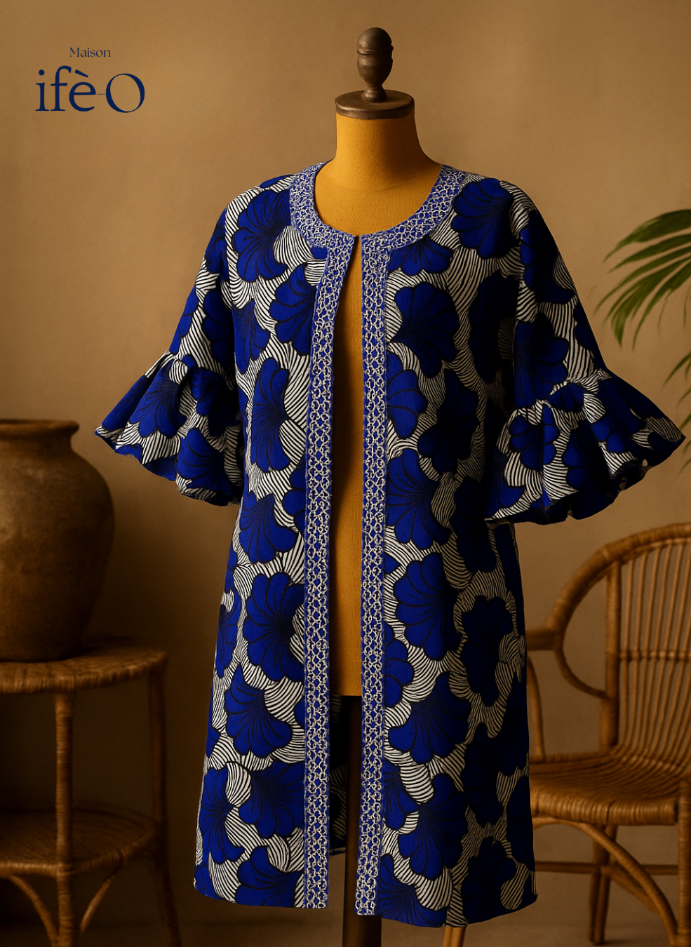 Kimono Prestige "Fleur de Mariage" – Édition Très Limitée